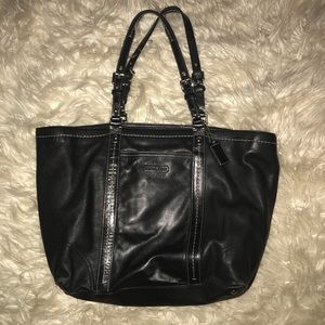 Coach Black Leatherware Bag